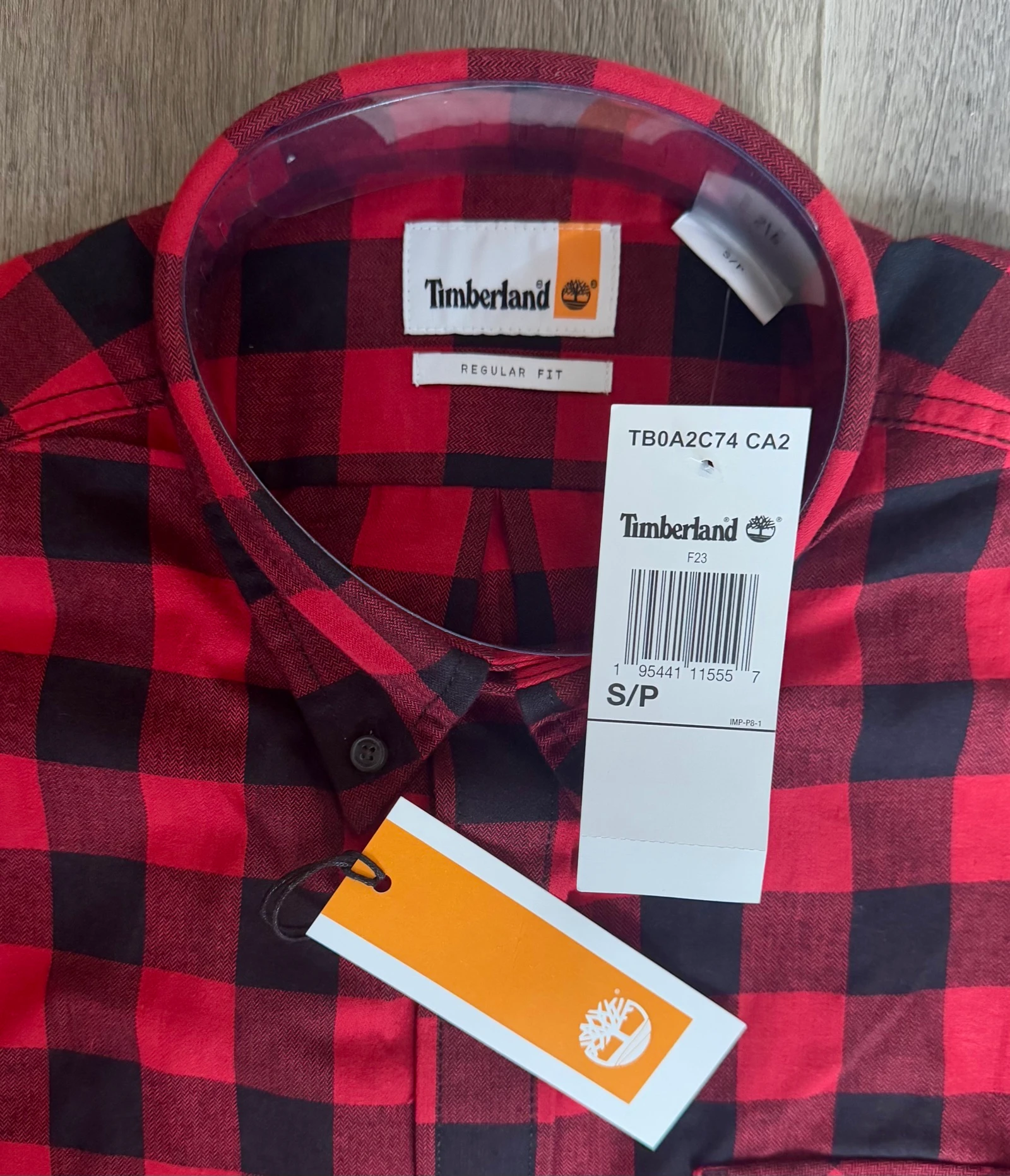 Timberland Nashua River Shirt 100% cotton new size S – photo 6